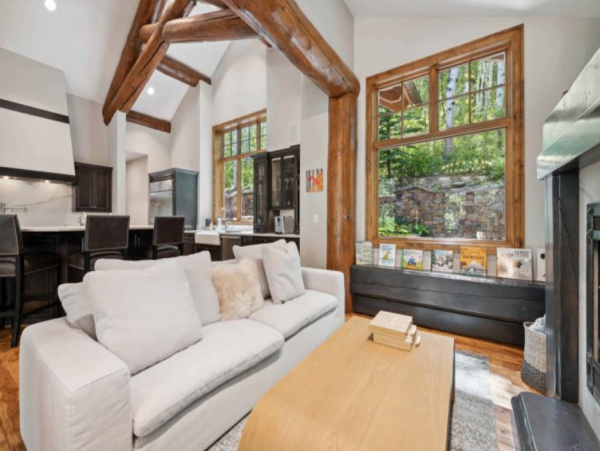 Ski in via Bedstraw and shuttle out Bachelors Gulch Residence